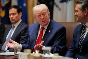 Trump Says Iran’s Hormuz Moves Break Ceasefire Terms